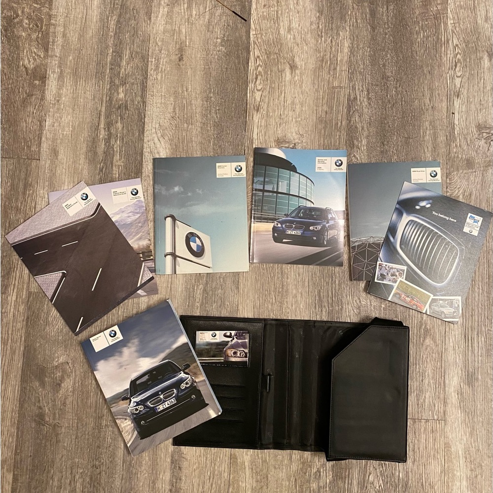 BMW Brochure Set with Black Folder